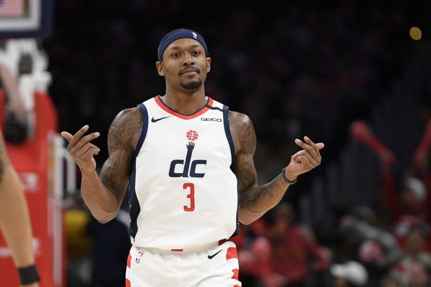 Bradley Beal's Wife Surprises Him With 'All-World' Plaque After All-NBA ...