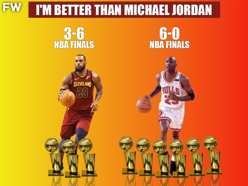 LeBron James Explains Why He Is A Better Player Than Michael Jordan ...