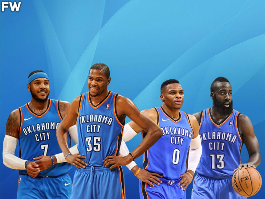 Former OKC Thunder Players Have Won 10 Of The Last 11 Scoring Titles ...