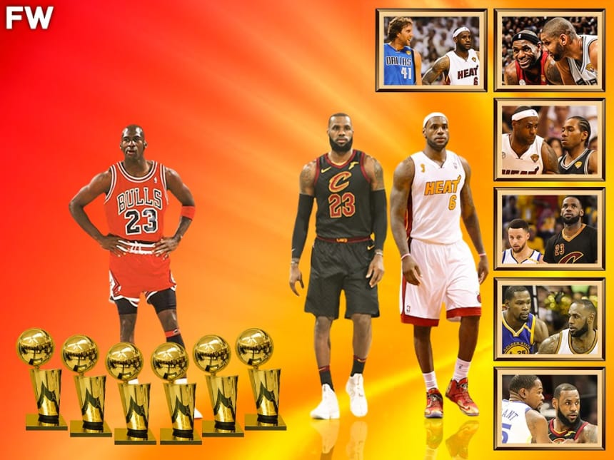 The 5 Reasons Why LeBron James Will Never Be GOAT Over Michael Jordan ...