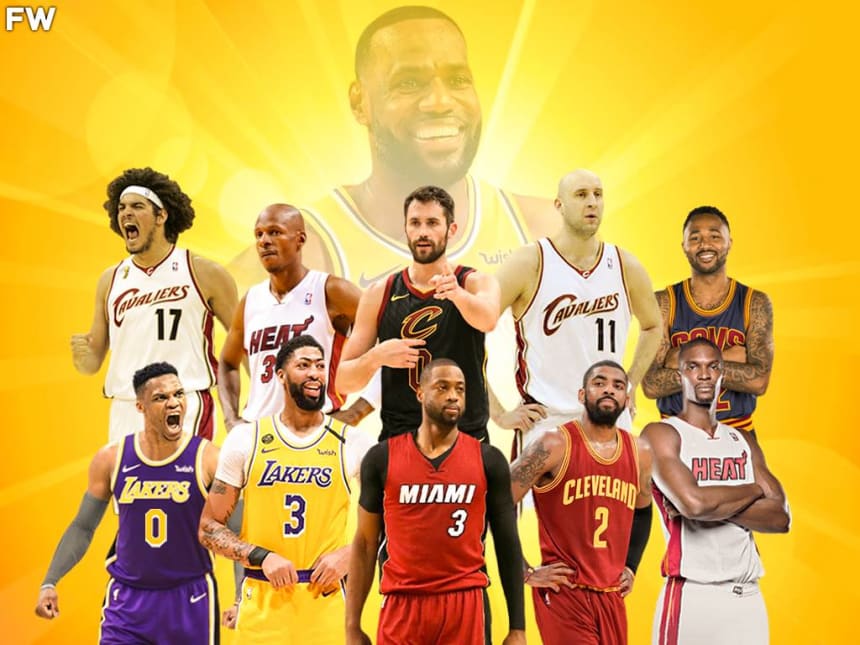 Ranking LeBron James' Greatest Teammates In His Career - Fadeaway World