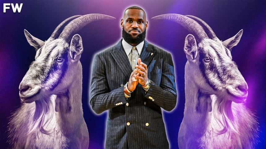 LeBron James Took Two Goats To Dinner Party After Breaking All-Time ...