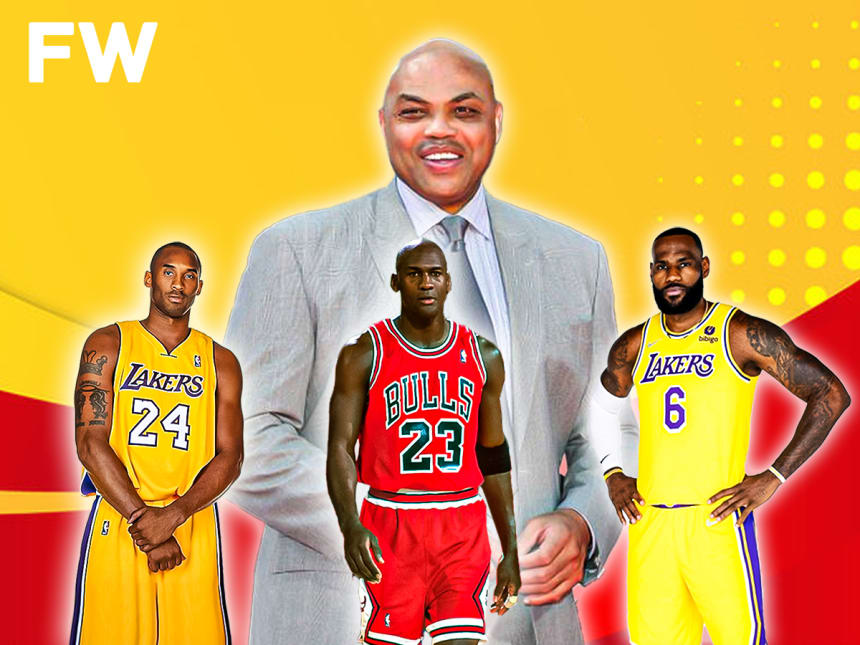 Charles Barkley Says Michael Jordan Kobe Bryant And Lebron James Are The Perfect Players 0908