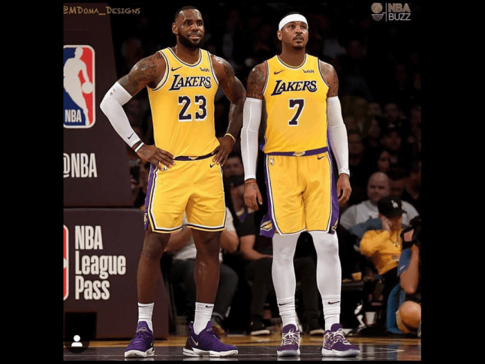 LeBron James On Carmelo Anthony Joining The Lakers: 'I've Always Wanted