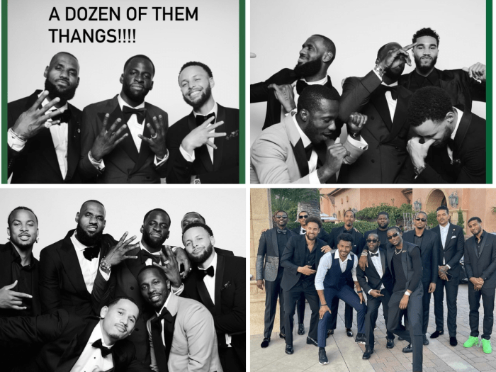NBA Fans React To LeBron James, Jayson Tatum, Stephen Curry, And More At Draymond Green's Wedding