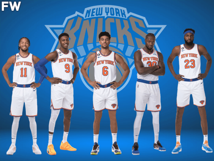 2023-24 Projected Starting Lineup For New York Knicks - Fadeaway World