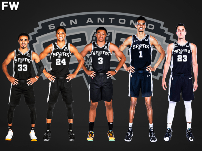 2023-24 Projected Starting Lineup For San Antonio Spurs - Fadeaway World