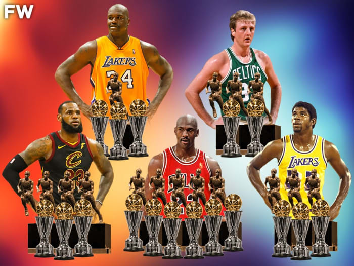 Top 10 NBA Players With The Most Finals And Regular Season MVPs ...