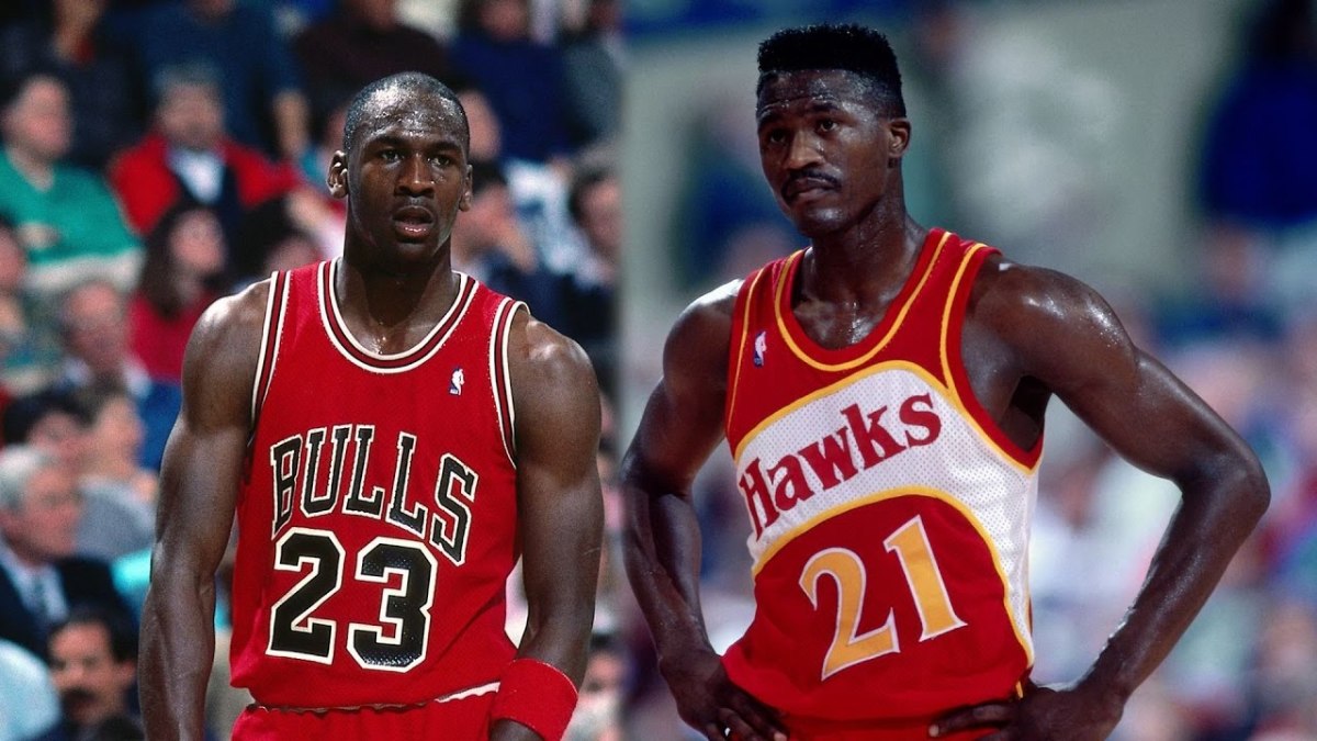 Dominique Wilkins Shares A Story When Michael Jordan Walked Into The Hawks Locker Room Before The Game: "Lace 'Em Up. It's Gonna Be A Long F*****g Night."