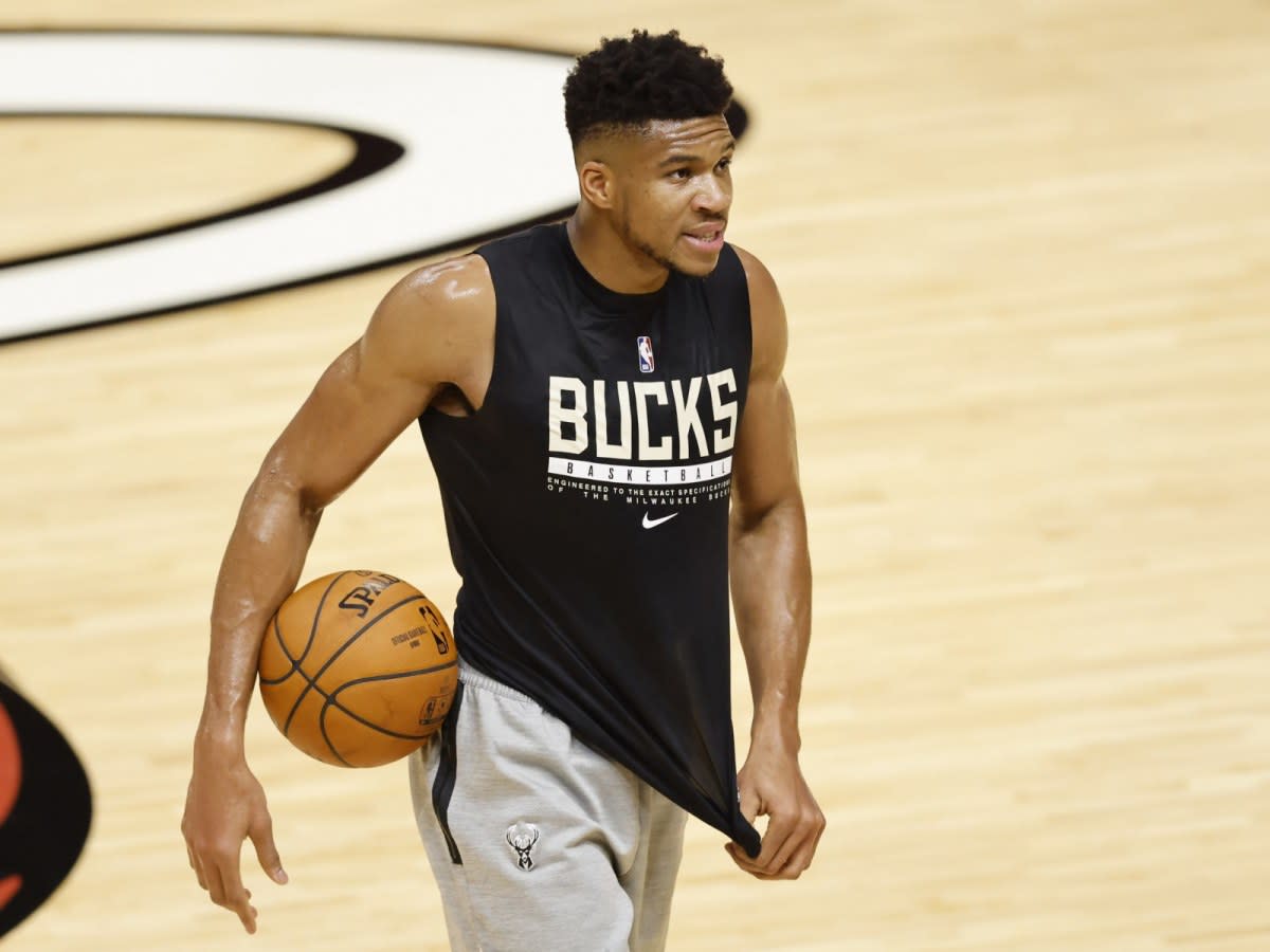 Giannis Antetokounmpo Says He's Still Hurting After From His Finals Injury: "I Shouldn’t Have Played In Game 1."