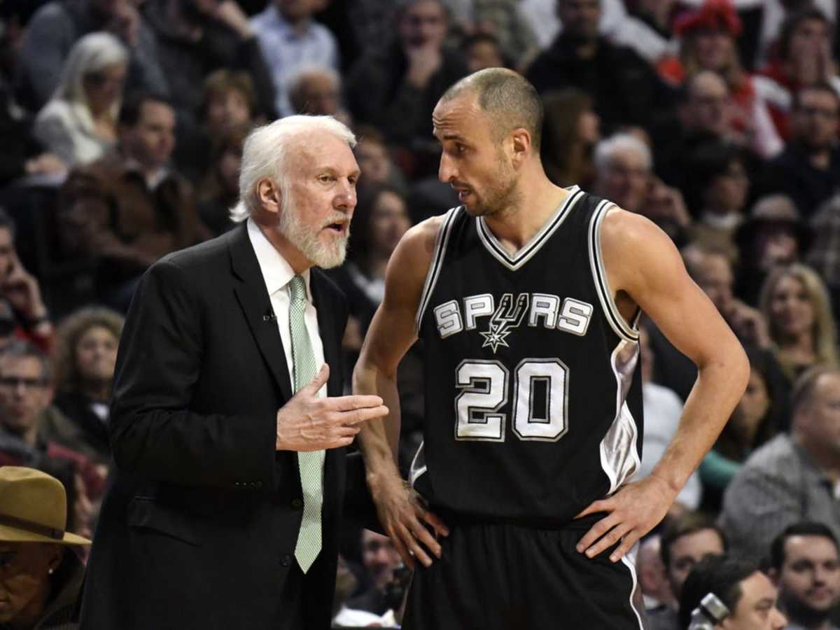Gregg Popovich On Why Manu Ginobili Returned To The Spurs As An Executive: "His Wife Needed Him Gone"