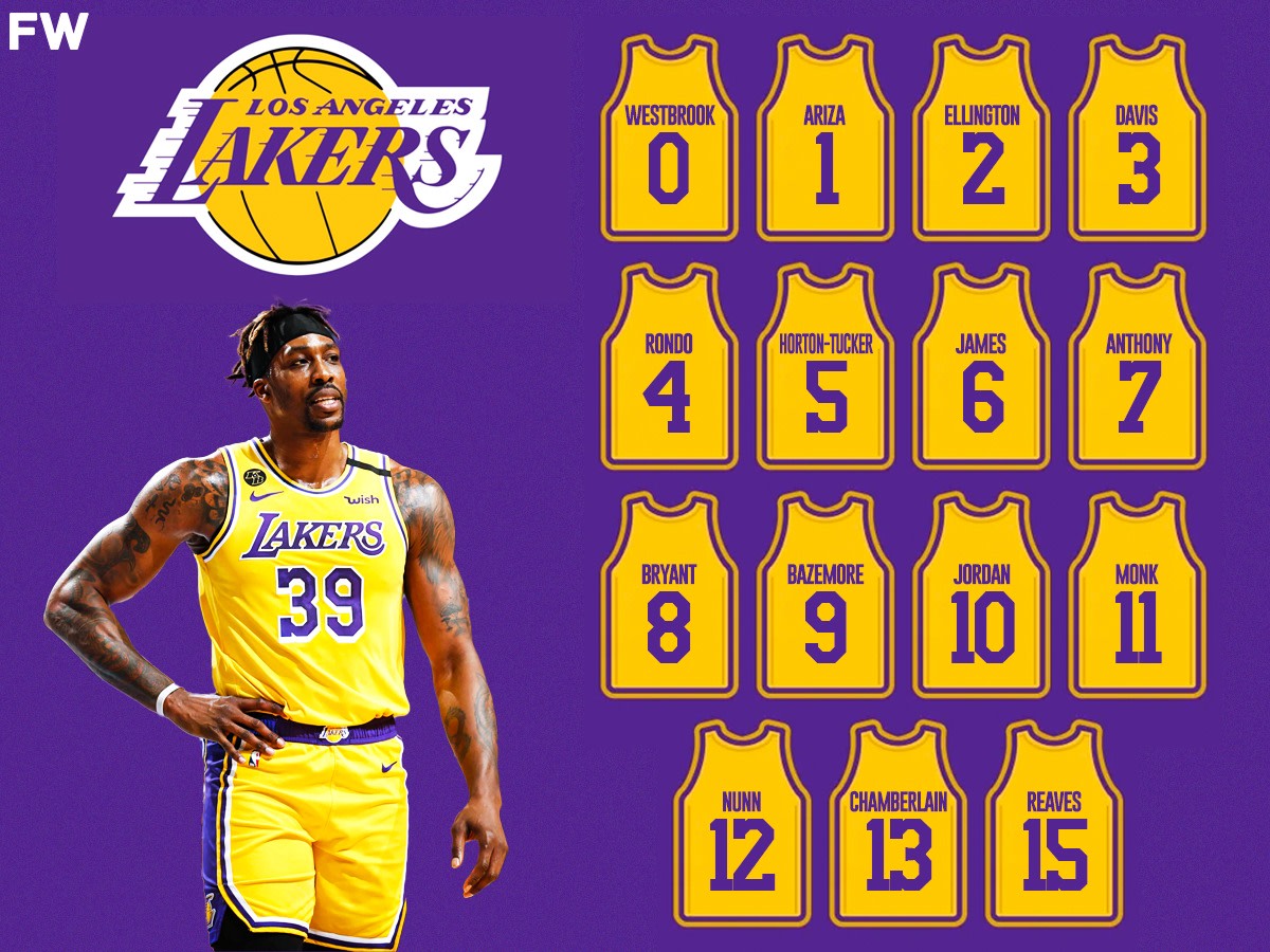 Dwight Howard Ruined The Lakers' Perfect Numerical Order (0-15)