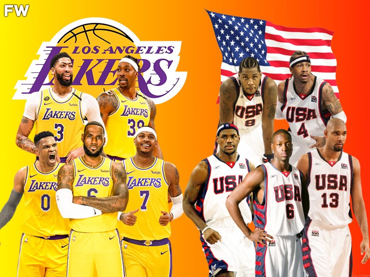 Carmelo Anthony On If The Los Angeles Lakers Don’t Win An NBA Championship This Season: “It’s Going To Be Like When Team USA Lost In 2004”