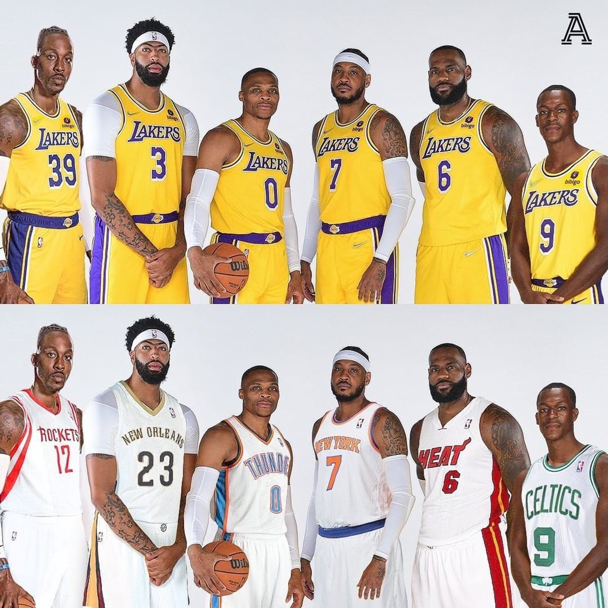 How The 2021 Lakers Looked In 2013 LeBron On The Heat, AD On The