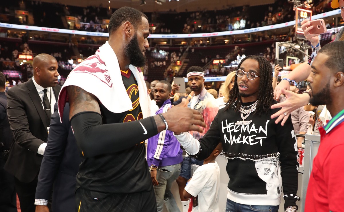 Migos' Quavo Reveals Why Rappers Send LeBron James Their Unreleased Songs: "Sometimes He Need That Unreleased Music, Cause He In The Lab When Nobody See It"