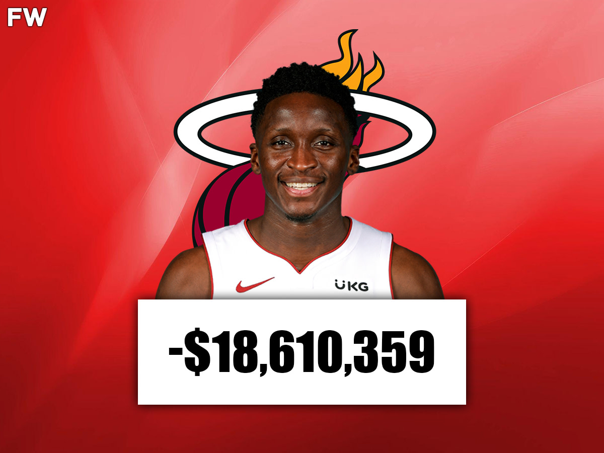 Victor Oladipo (Miami): -$18,610,359