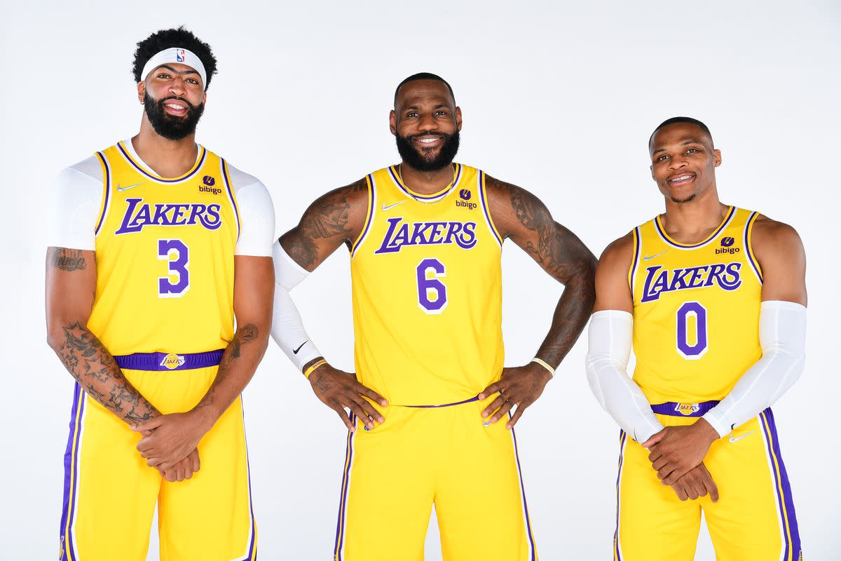 Lakers’ Big Three Of LeBron James, Anthony Davis, And Russell Westbrook Will Play Together For First Time In Preseason Game Against The Warriors