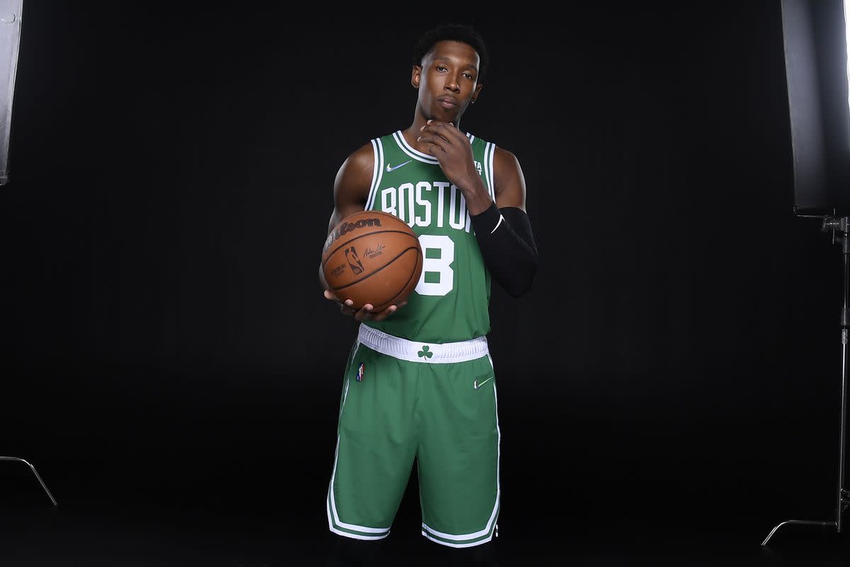 Josh Richardson in Celtics uniform