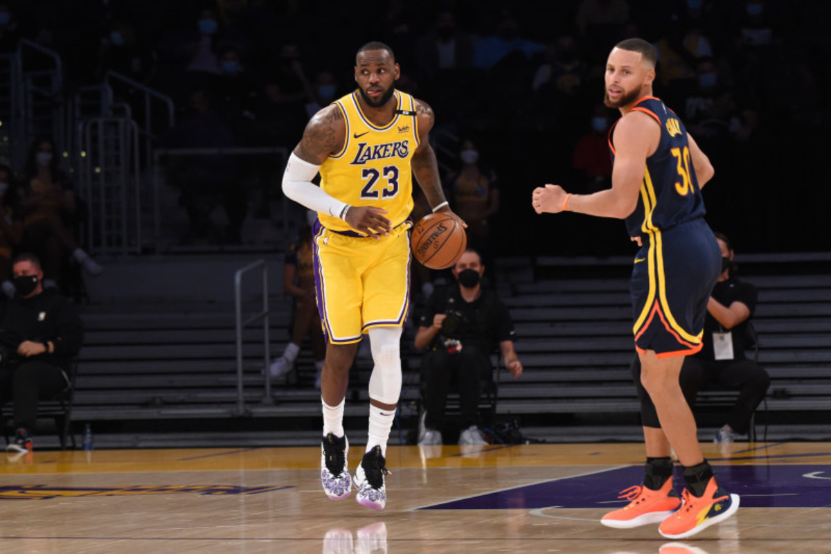 Stephen Curry Lauds LeBron James' Longevity: “He Set The Standard For That... Nine Straight Finals, All The Things That He’s Accomplished."