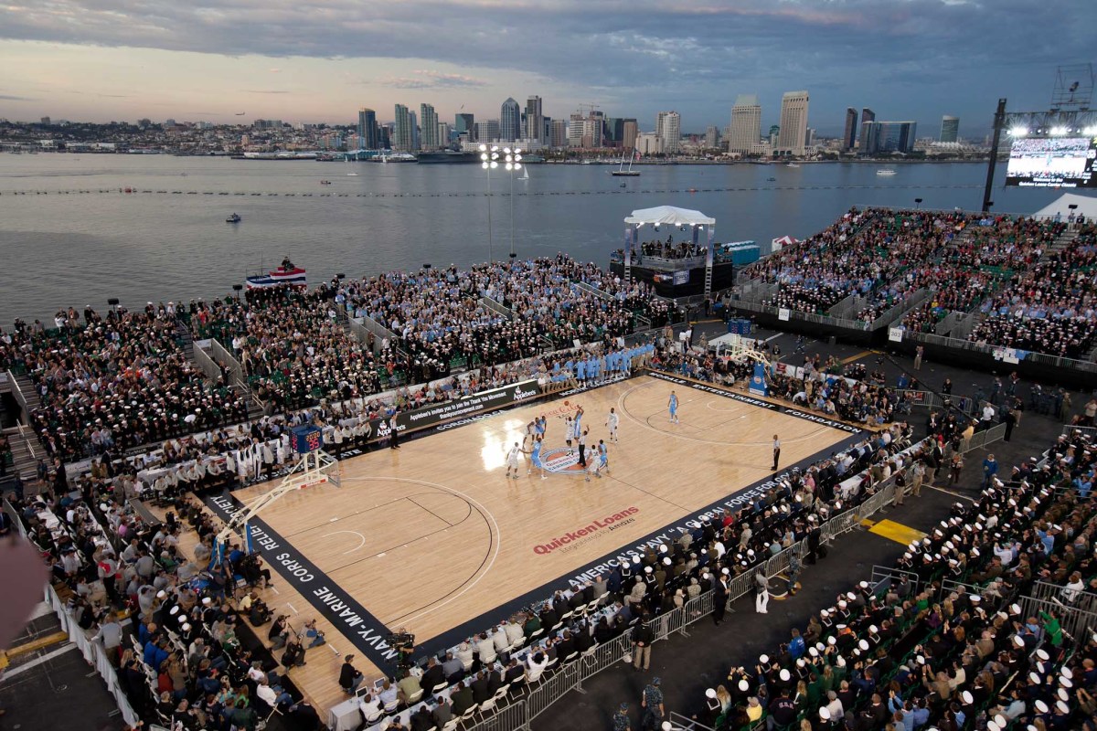 The Carrier Classic Basketball Court (United States Navy)