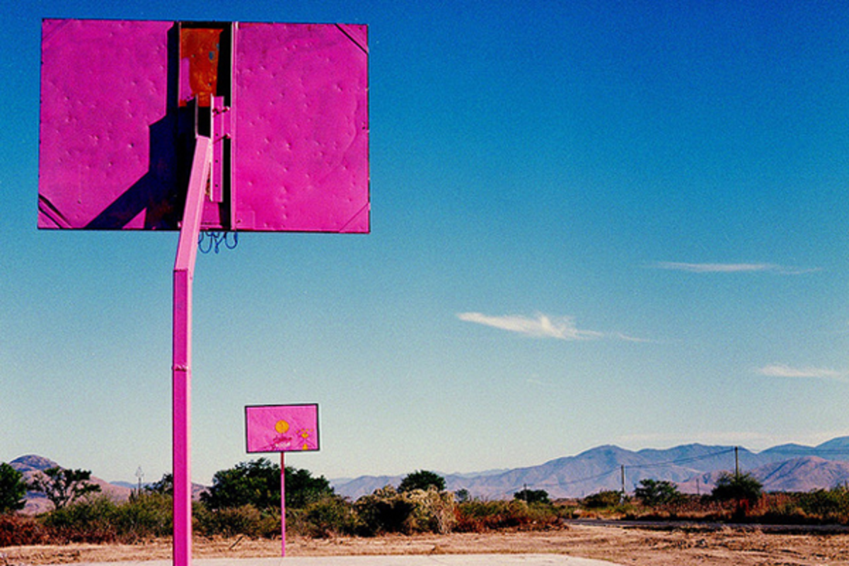 Pink Backboards Court (Mexico)