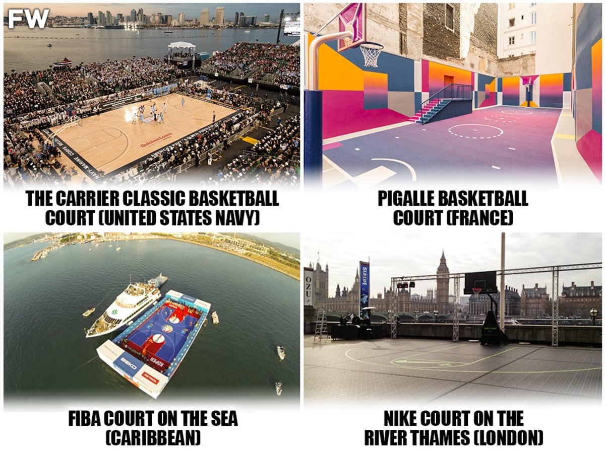 The 20 Most Interesting Basketball Courts In The World: FIBA Court Lets You Ball Next To The Ocean