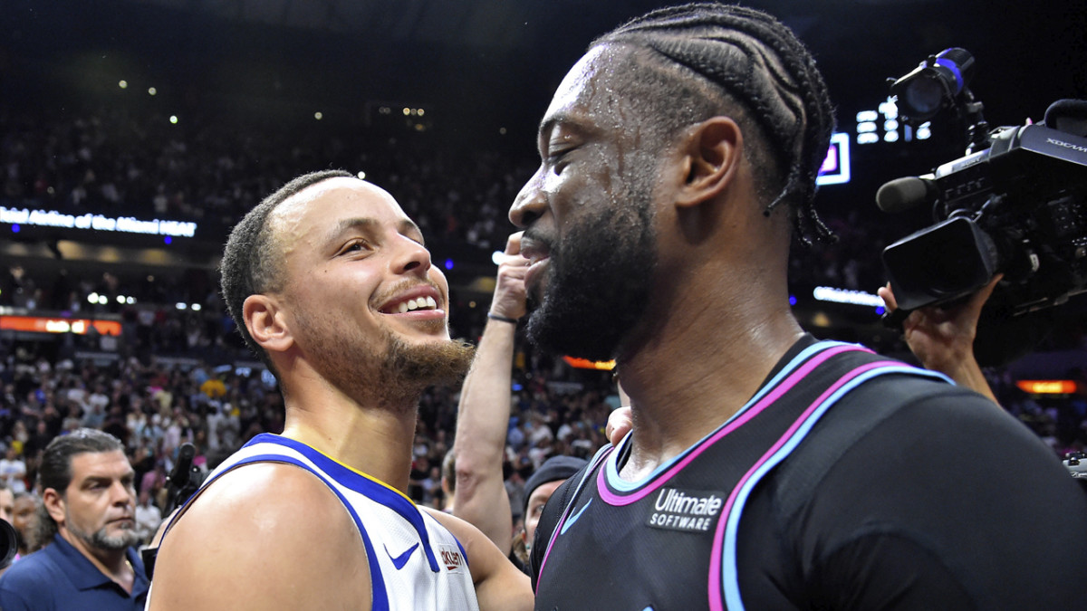 Dwyane Wade And Tiger Woods Talking About Steph Curry: "There's No Way Them Shots Is Going In. And They Be Cash!"