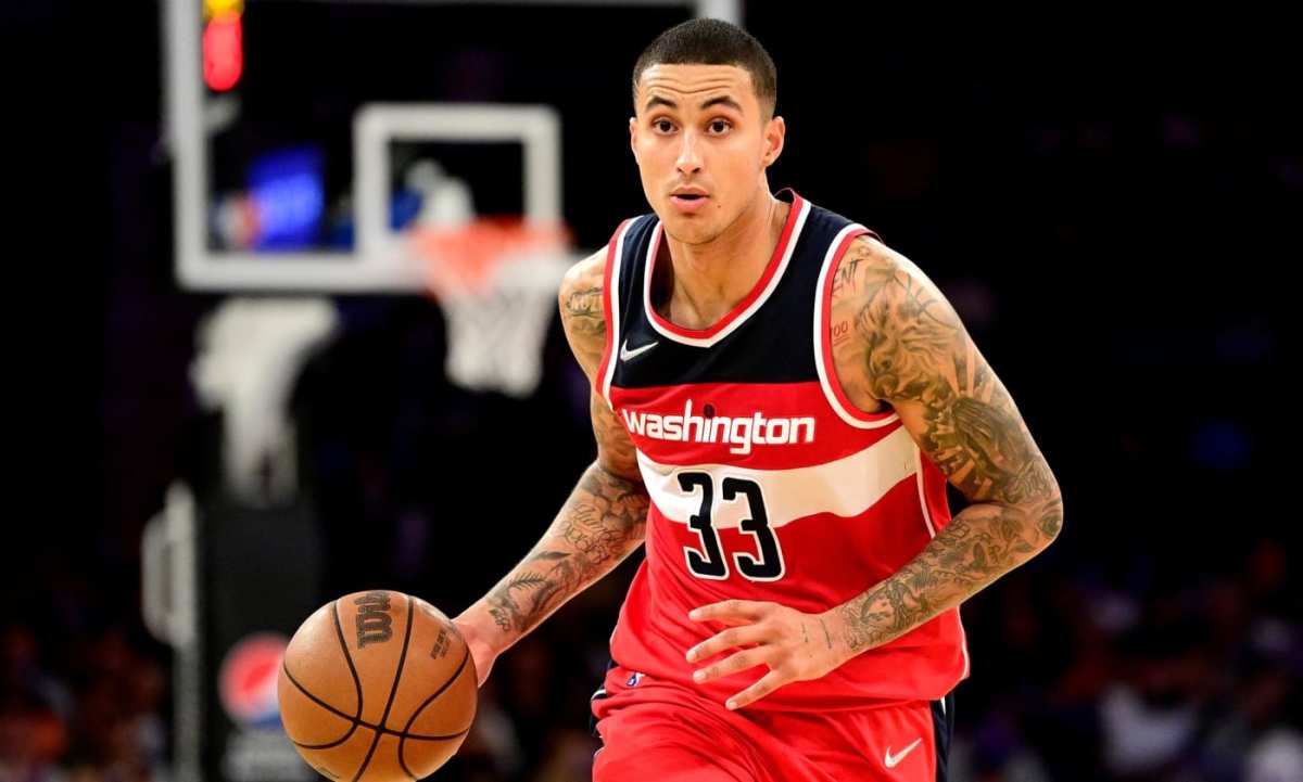 Kyle Kuzma Reacts To The Washington Wizards Being Top-10 In 11 Categories, Including Points, Rebounds, Three-Pointers, And Defensive Ratings: 'Capital Boys Out Here'