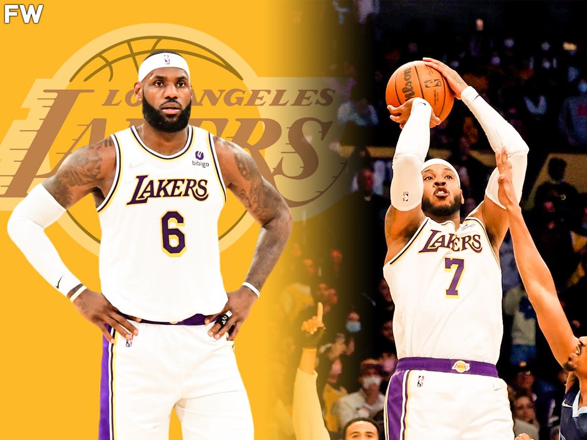 LeBron James Reacts To Carmelo Anthony Saving The Lakers Against Grizzlies