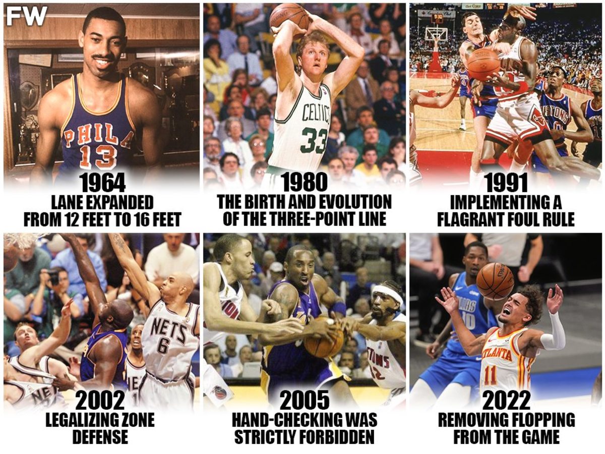 11 Important Rules That Changed NBA Basketball Forever: Banning Hand-Checking, Allowing Zone Defense After Banning It