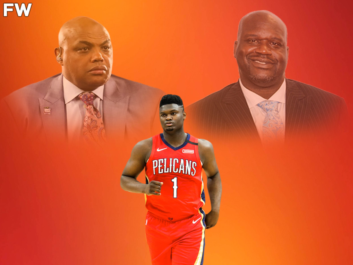 Charles Barkley And Shaquille O’Neal Roast Zion Williamson: “Looks Like Me And Shaq Had A Baby.”