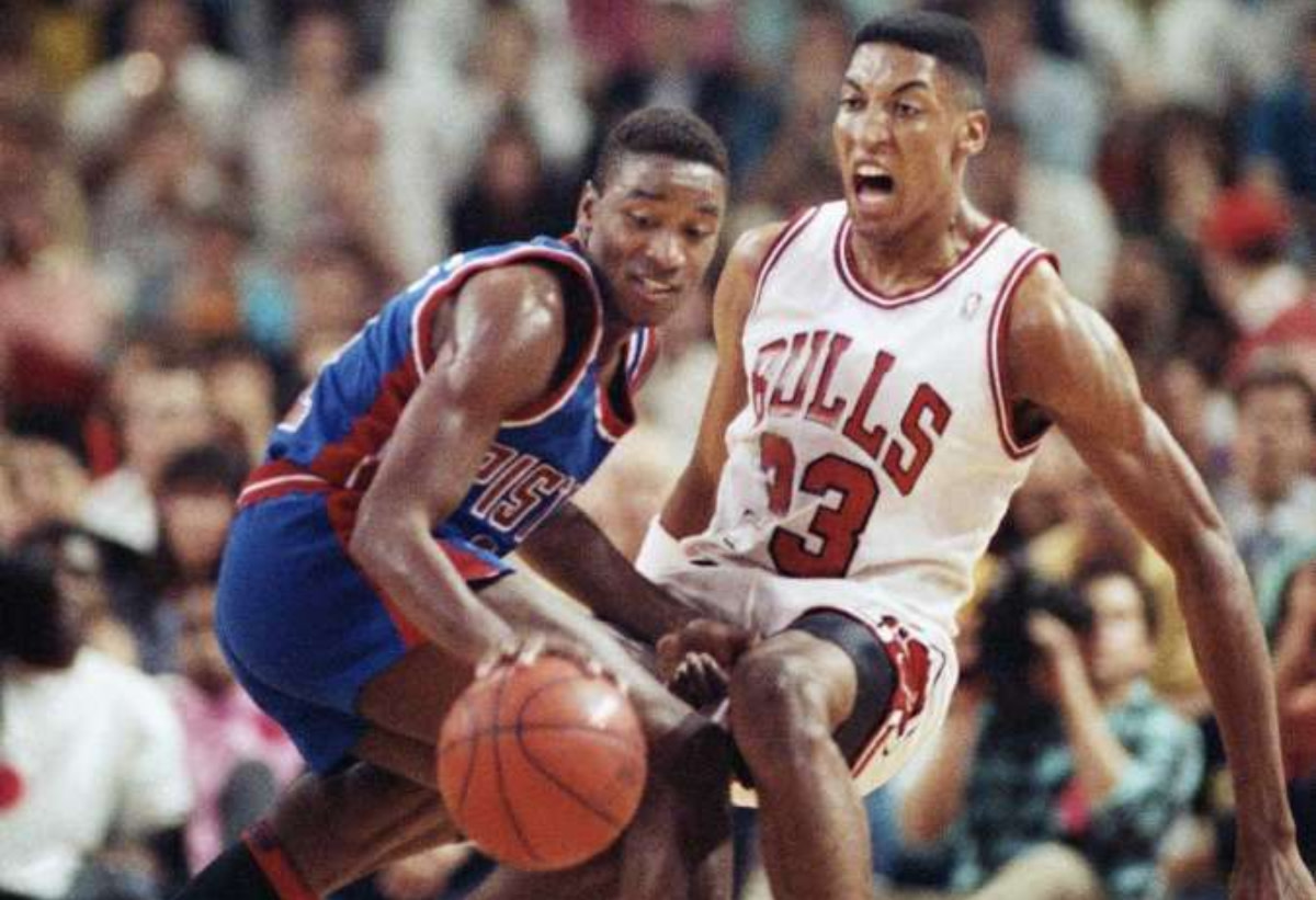 Scottie Pippen Refused To Make Amends With Isiah Thomas After The Last Dance Aired: "It’s Not Like We’re Crossing Each Other’s Paths Anymore."