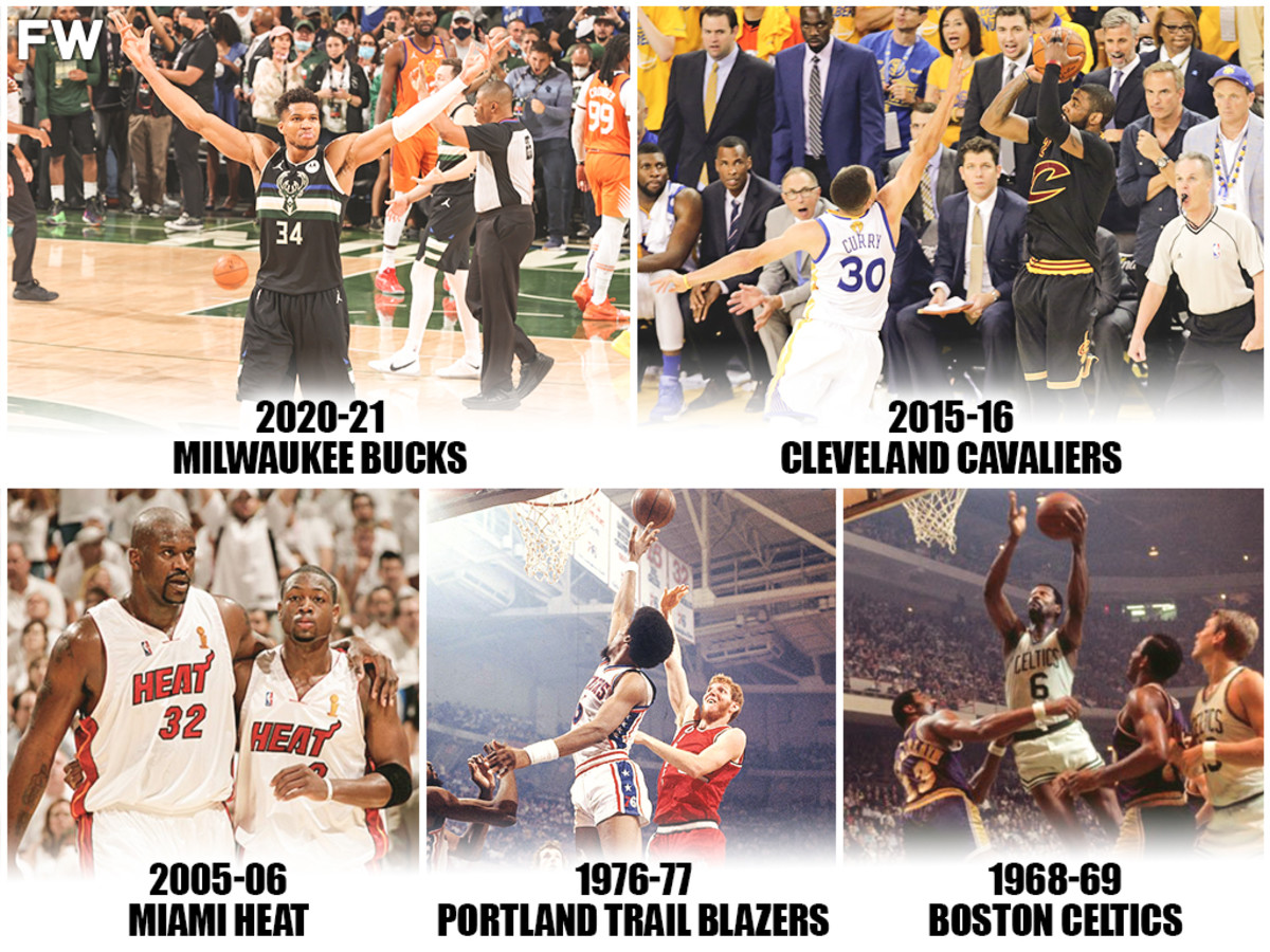 5 Teams That Overturned A 2-0 Deficit In The NBA Finals: The Cavaliers Made History In 2016