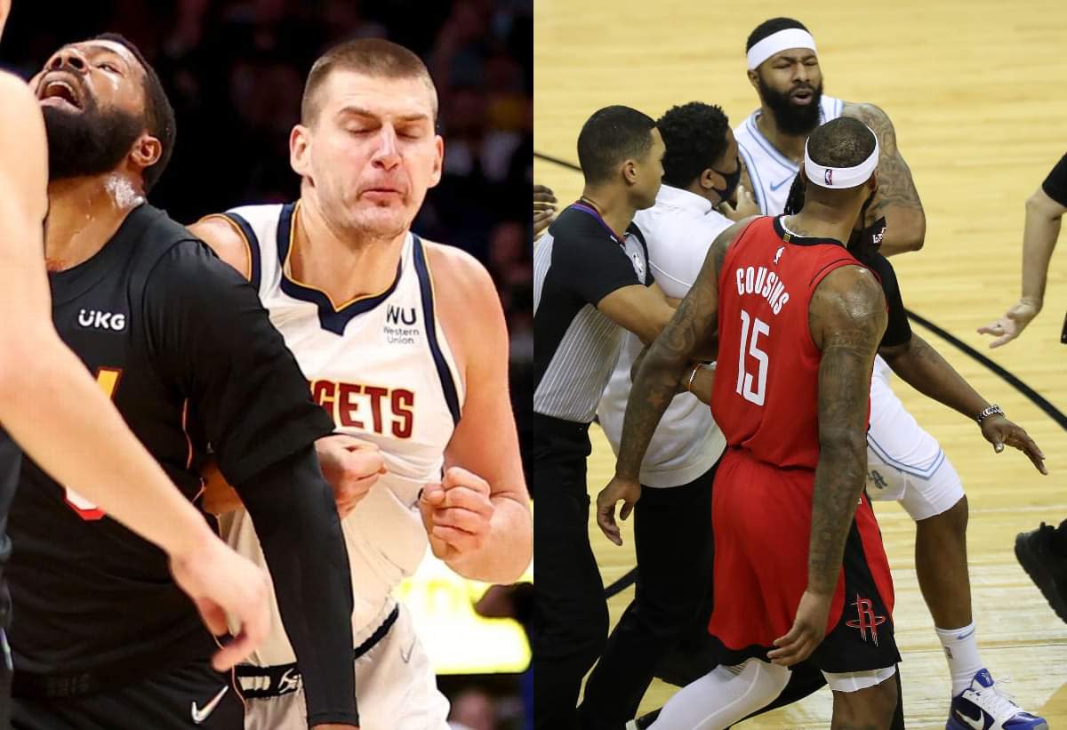 Video Of Markieff Morris Shoving DeMarcus Cousins Surfaces After The Altercation With Nikola Jokic