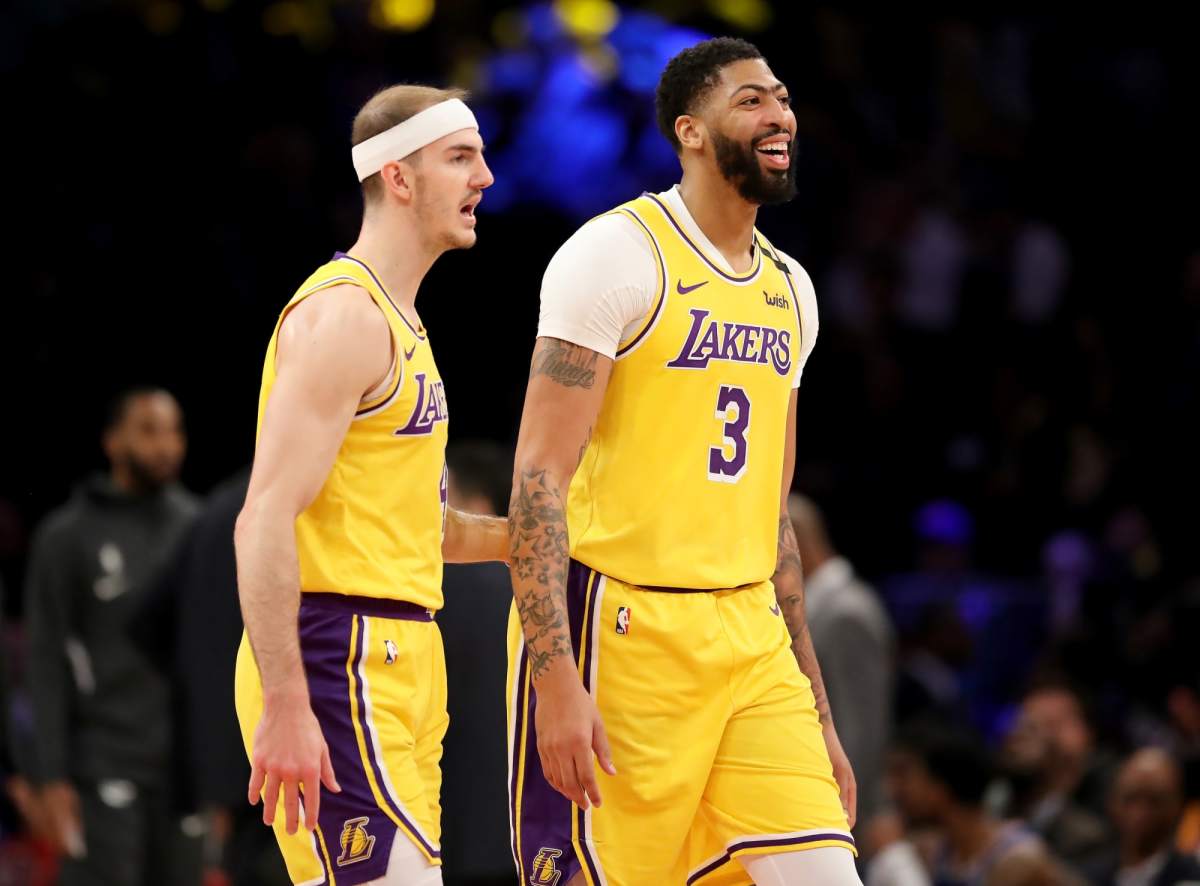 Anthony Davis On Facing Ex-Teammate Alex Caruso: "I Don't Know That Guy"