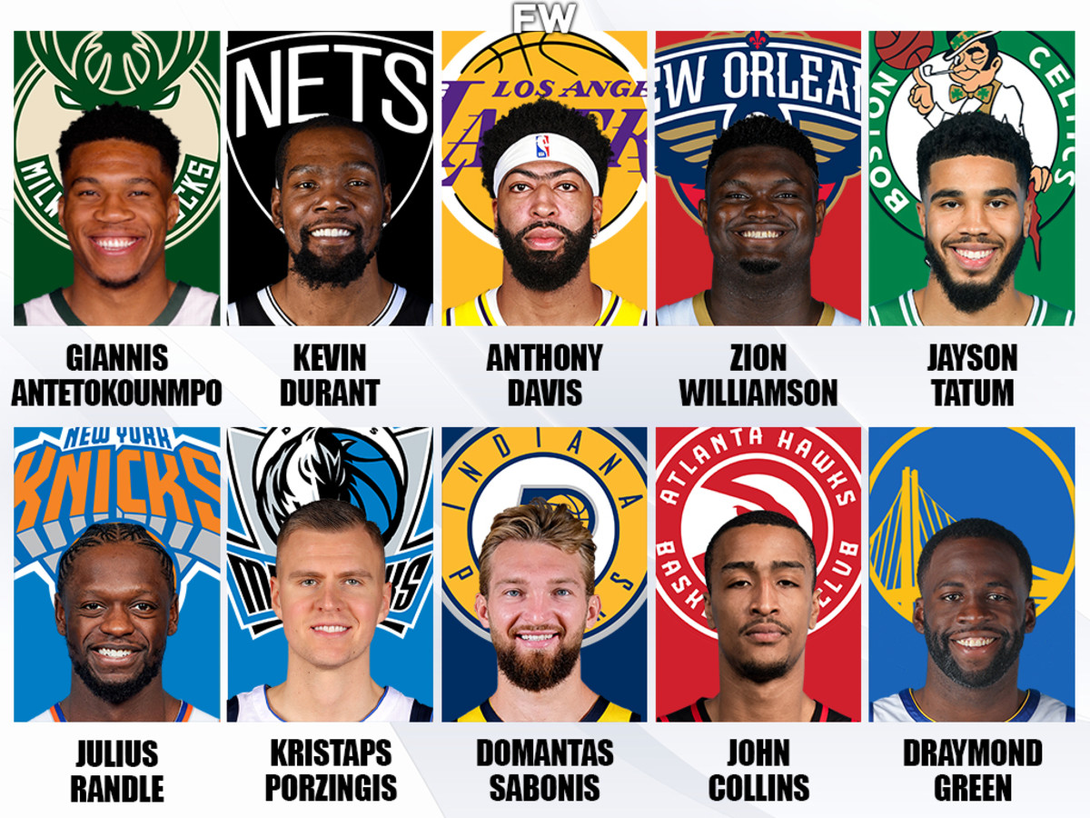 Top 10 Power Forwards For The 2021-2022 NBA Season: Giannis Antetokounmpo And Kevin Durant Lead The List
