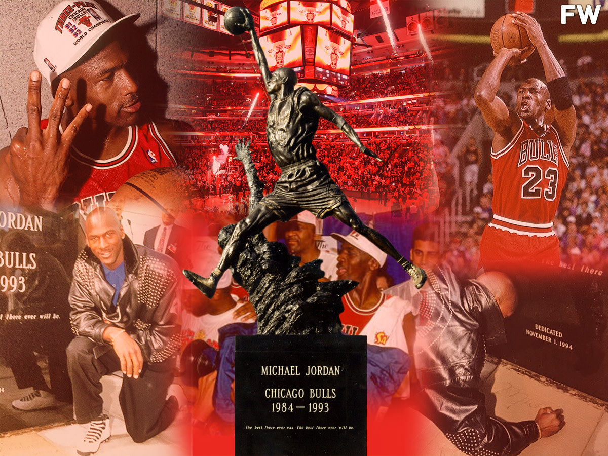 The Story Of Michael Jordan's Statue: "The Best There Ever Was. The Best There Ever Will Be."
