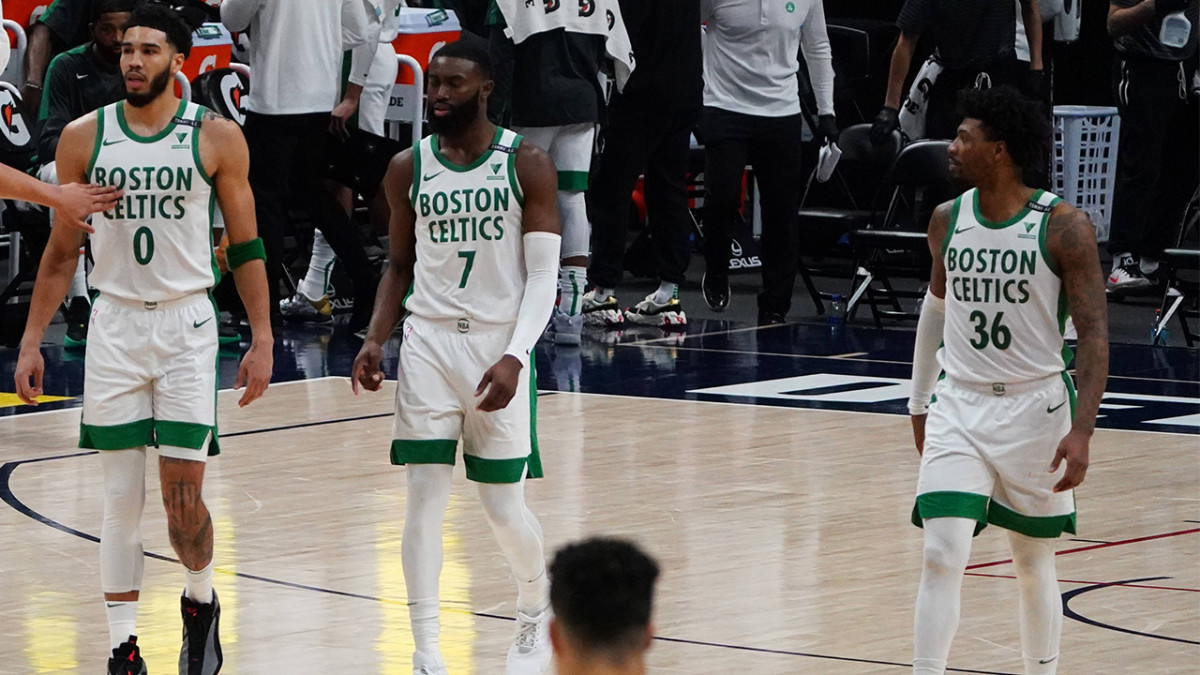 Gilbert Arenas Reacts To Marcus Smart Calling Out Jayson Tatum And Jaylen Brown: "You're The Defender. Defend."