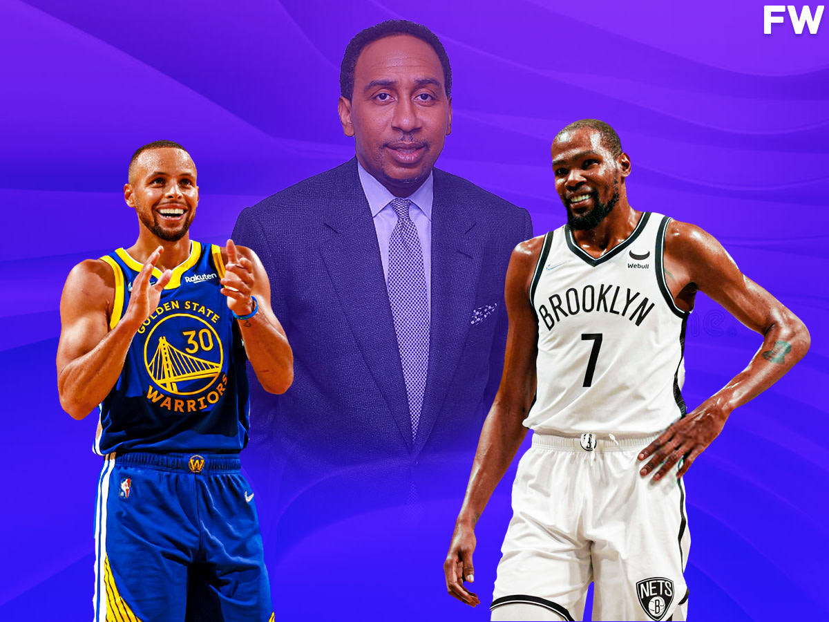 Stephen A. Smith Says Stephen Curry Is A Better Leader Than Kevin Durant: "He’s Never Shown That He’s The Guy That Will Carry A Franchise On His Shoulders."