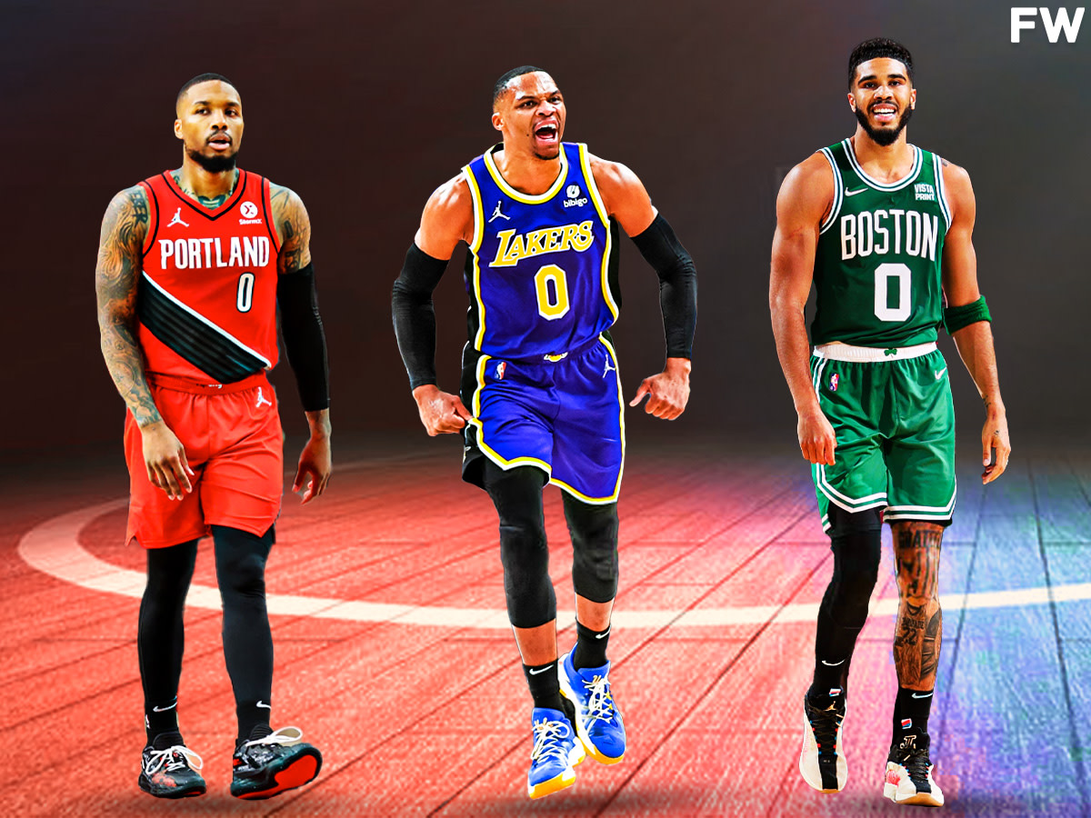 NBA Fans Argue Who The Best No. 0 Is Right Now: "Best All-Around Game Would Be Russ. Dame And Tatum Not Even Close."