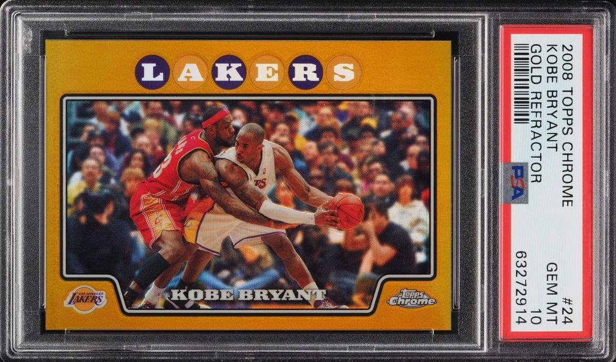 Kobe Bryant-LeBron James Basketball Card Found In Shoebox Sells For $312,000