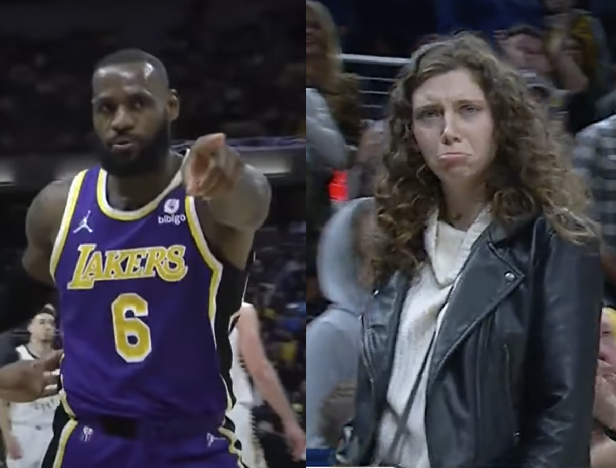 The Lady Who LeBron James Had Ejected Reportedly Made A Shocking And Unacceptable Comment About Bronny James - Fadeaway World