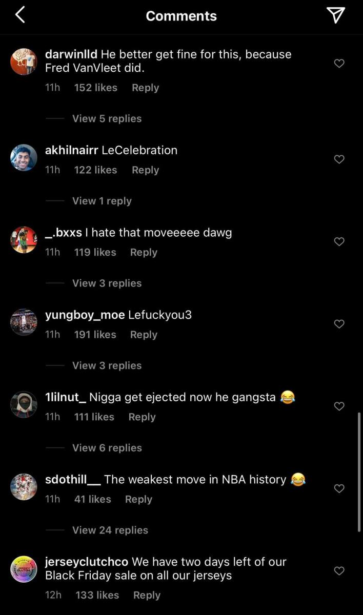 NBA Fans React To LeBron James 'Cojones' Celebration: 'He About To Miss ...