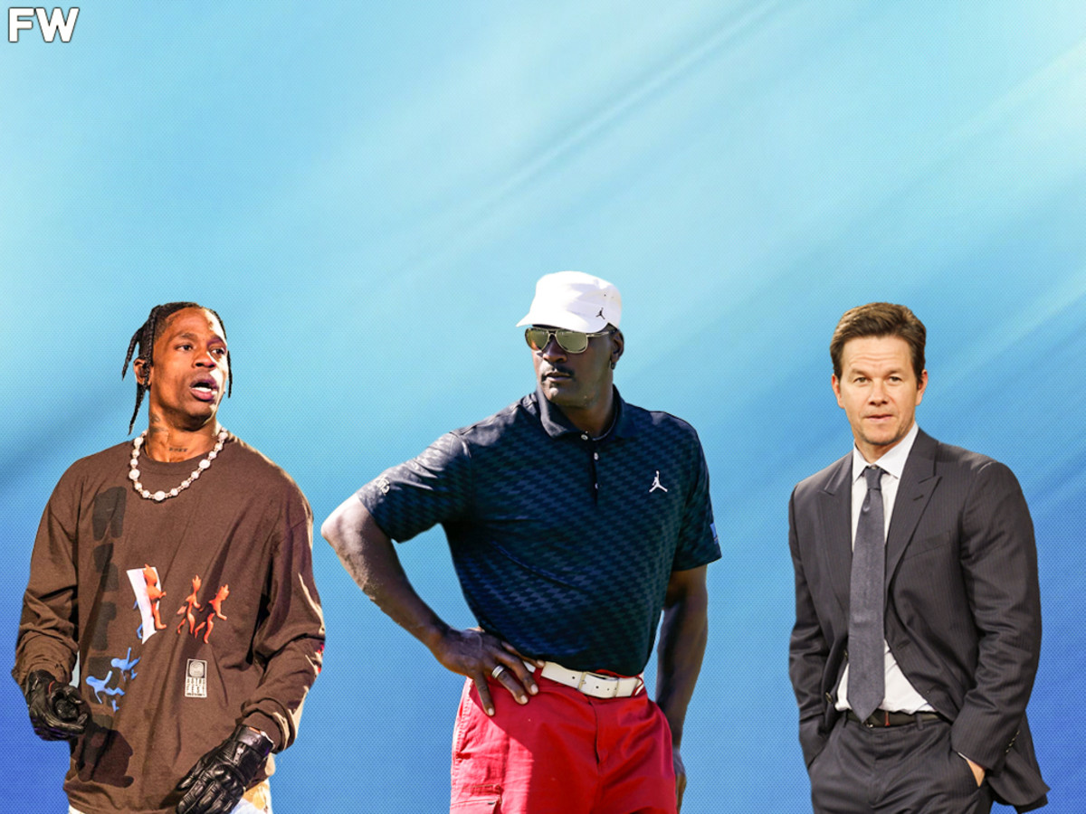 Travis Scott Was Spotted Golfing With Michael Jordan And Mark Wahlberg For The First Time Since Astroworld Fest