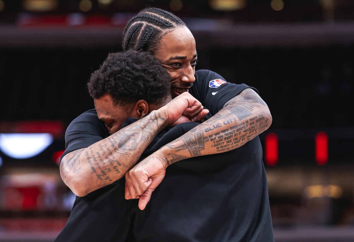 DeMar DeRozan On How Close He Is With Kyle Lowry: "If My Mom Had Another Son, It'd Be Kyle."