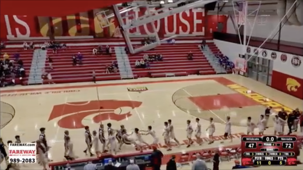 Steaming High School Basketball Player Knocks Out His Opponent At The End Of Game