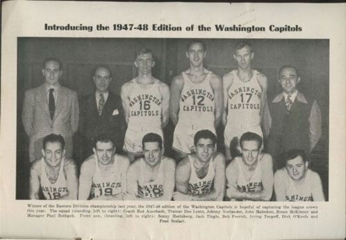 Washington Capitols (1947-48, 1948-49) - 20 Games (15+5)