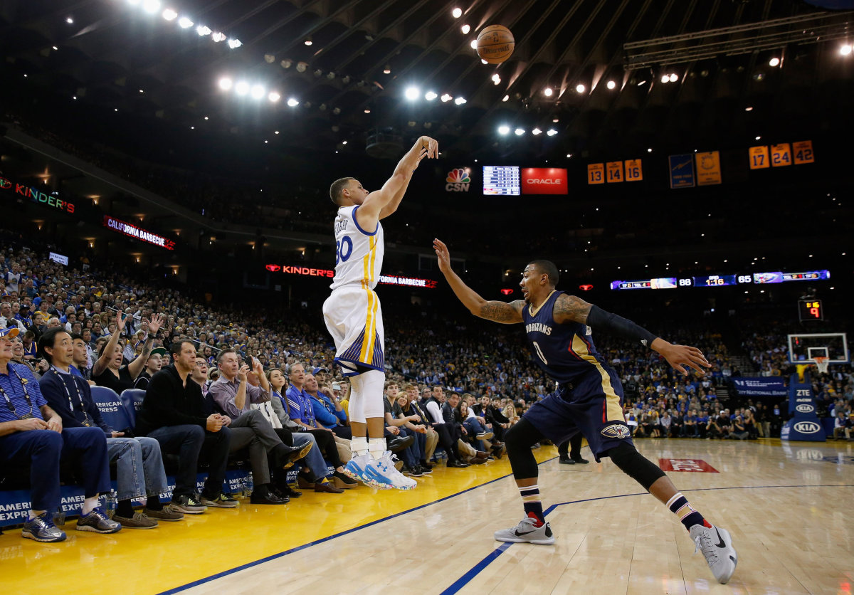 Stephen Curry Drives Three For Three Challenge Benefitting Nothing But Nets  For 2014-15 Season