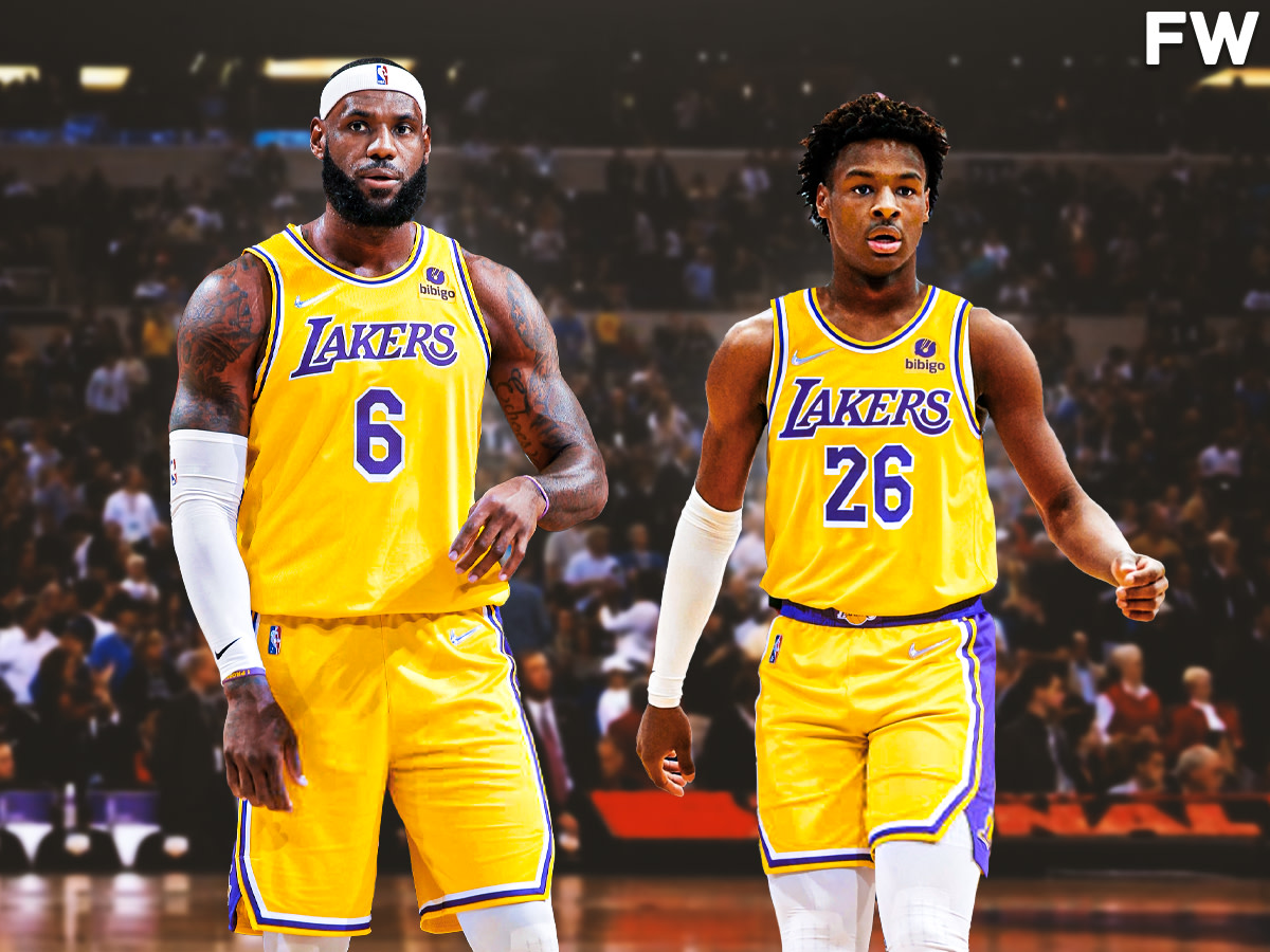 LeBron James On The Possibility Of Playing With Bronny In The NBA: "He Has My Support And My Blueprint. With Health And A Little Bit Of Luck, That Would Be The Ultimate Thing."