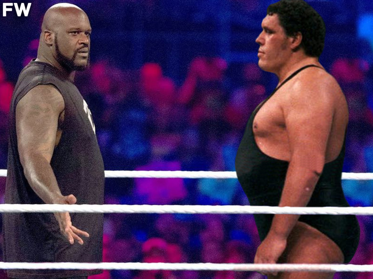 Shaquille O'Neal Claims He Would've Beaten Wrestling Legend Andre The Giant: “I Would Have Beat Him Like I Beat Charles Barkley.”
